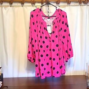 Crown & Ivy Peasant Top